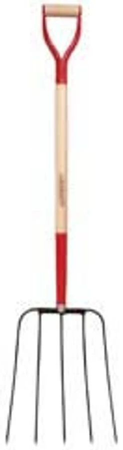 Union Tools Razorback Barley Fork 5 Tine With A 48 Inch Handle