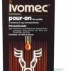 Merial Ivomec Pour On Wormer 250 ML 1 Merial Ivomec Pour On Wormer 250 ML -Pet Supplies Store 047894 12407.1519239297