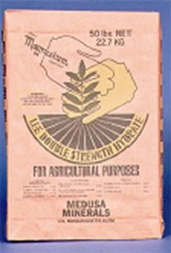 Medusa Minerals Double Strength Hydrated Lime, 50 Lbs.