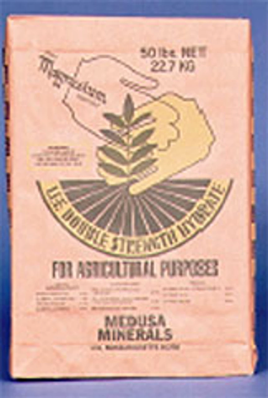 Medusa Minerals Double Strength Hydrated Lime, 50 Lbs. 3 Medusa Minerals Double Strength Hydrated Lime, 50 Lbs.