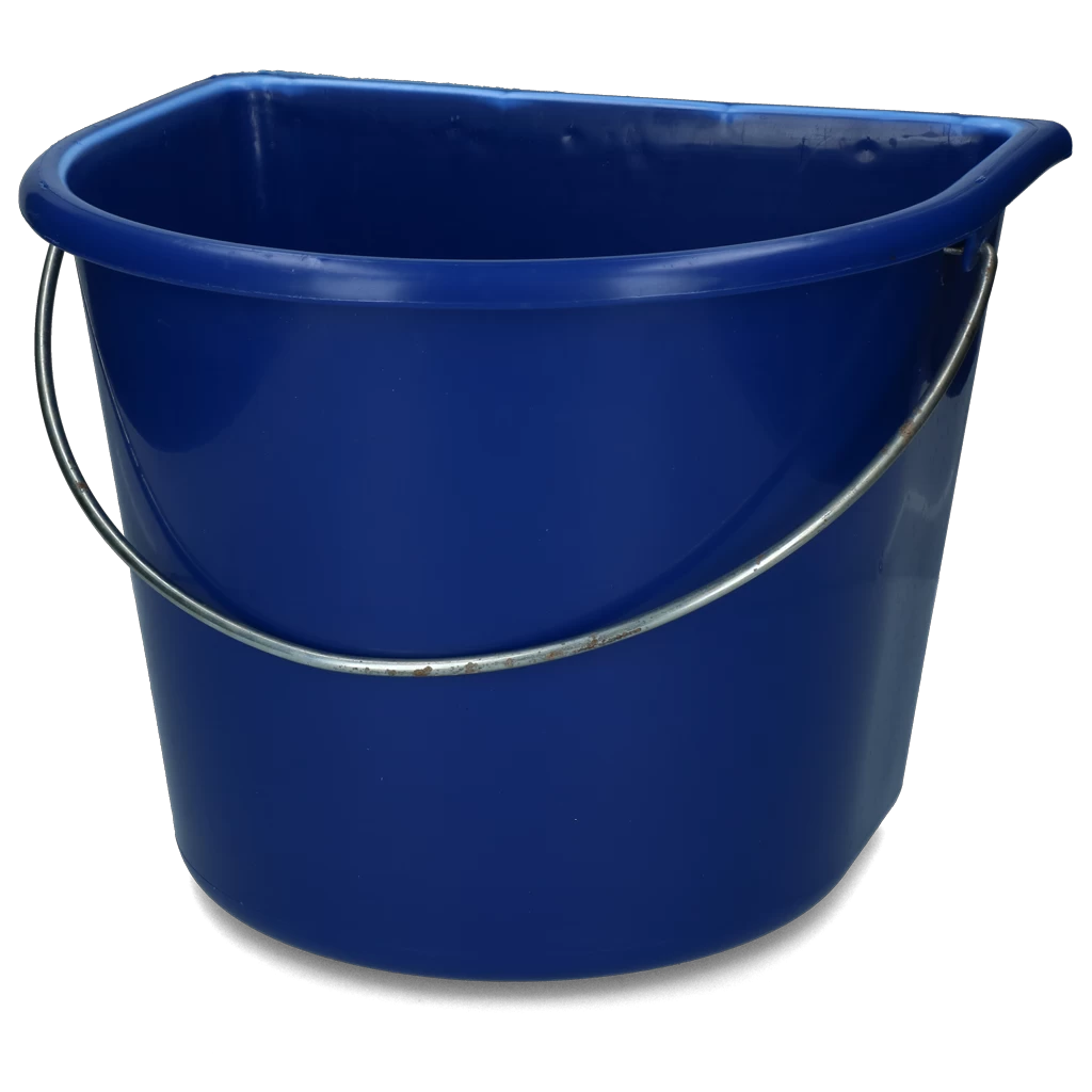 Emmer Met Vlakke Kant 15 L Blauw 3 Emmer Met Vlakke Kant 15 L Blauw