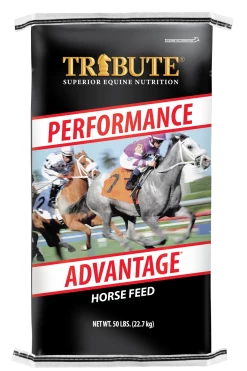 Kalmbach Feeds Tribute Performance Advantage Textured Horse Feed, 50lbs