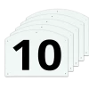 Show Jump Cijfers 10 T/m 15 27 X 20 Cm