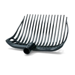 Mestvork Kunststof Medium Zwart Zonder Steel