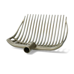 Mestvork Kunststof Medium Goud Zonder Steel