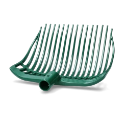 Mestvork Kunststof Medium Groen Zonder Steel