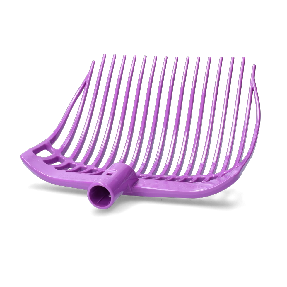 Mestvork Kunststof Medium Paars Zonder Steel 3 Mestvork Kunststof Medium Paars Zonder Steel