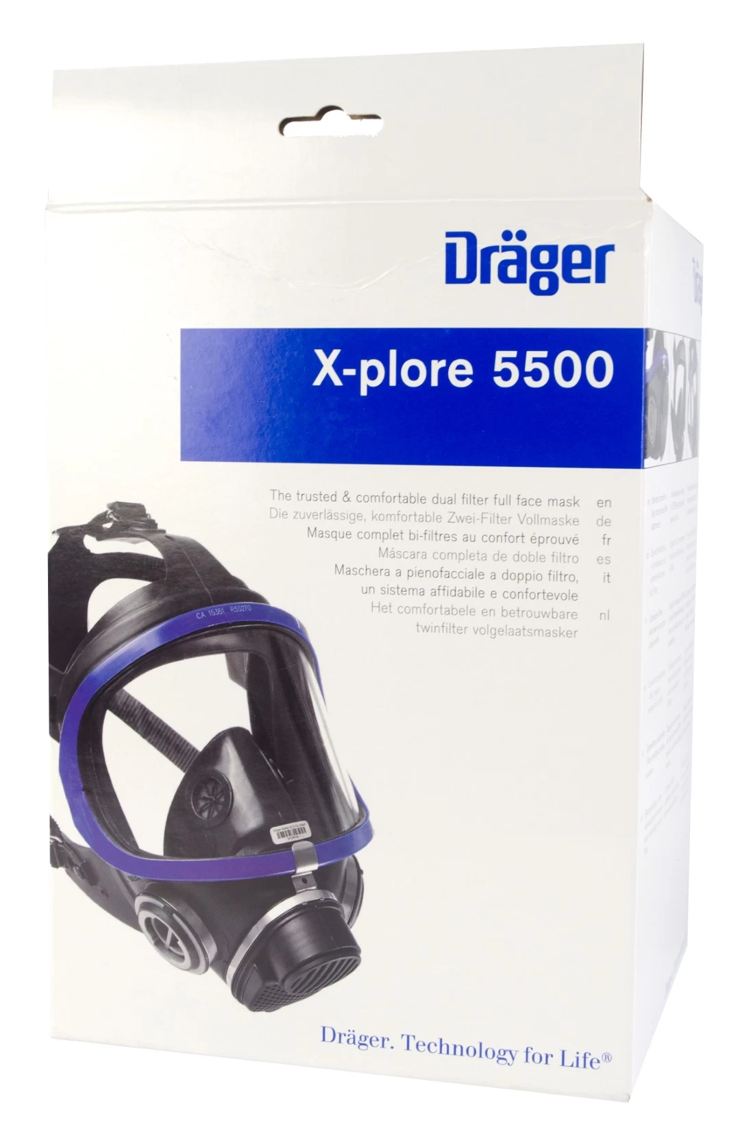 Dräger X-plore 5500 Volgelaatsmasker 3 Dräger X-plore 5500 Volgelaatsmasker