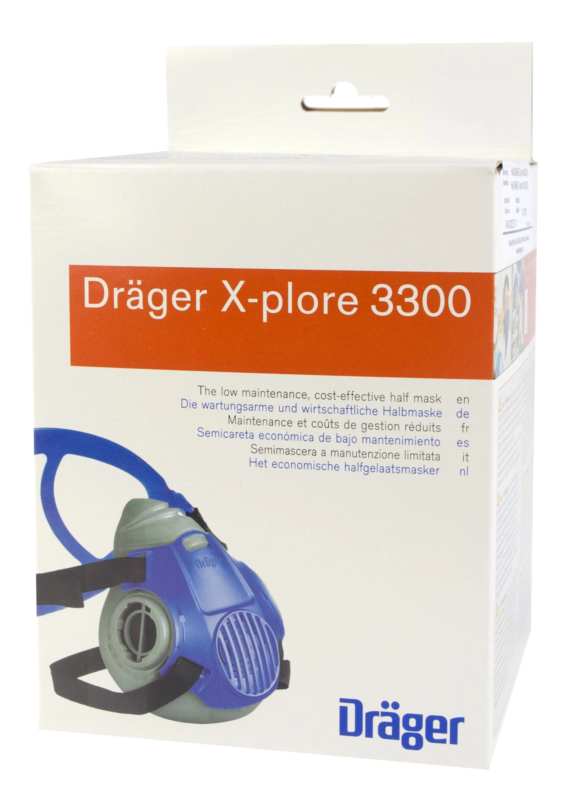 Dräger X-plore 3300 (Halfgelaatsmasker - M) 4 Dräger X-plore 3300 (Halfgelaatsmasker - M) - Image 2