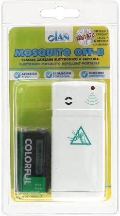 Olan Mosquito Off-B Batt. Afweer (Muggen) 9 Olan Mosquito Off-B Batt. Afweer (Muggen) -Pet Supplies Store 265329