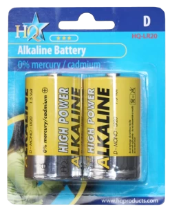 Batterij D Size Alkaline 1,5 V