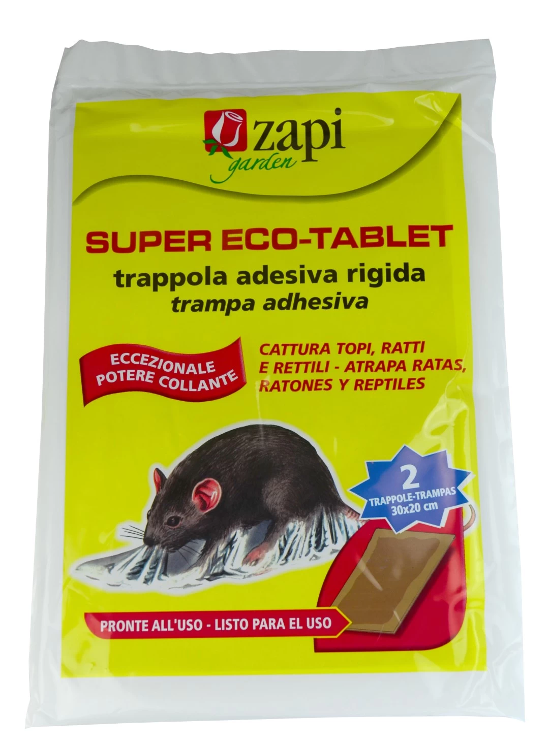 Zapi Super Tablet Rats&Mice Sticky Trap 28x19cm 4 Zapi Super Tablet Rats&Mice Sticky Trap 28x19cm - Image 2