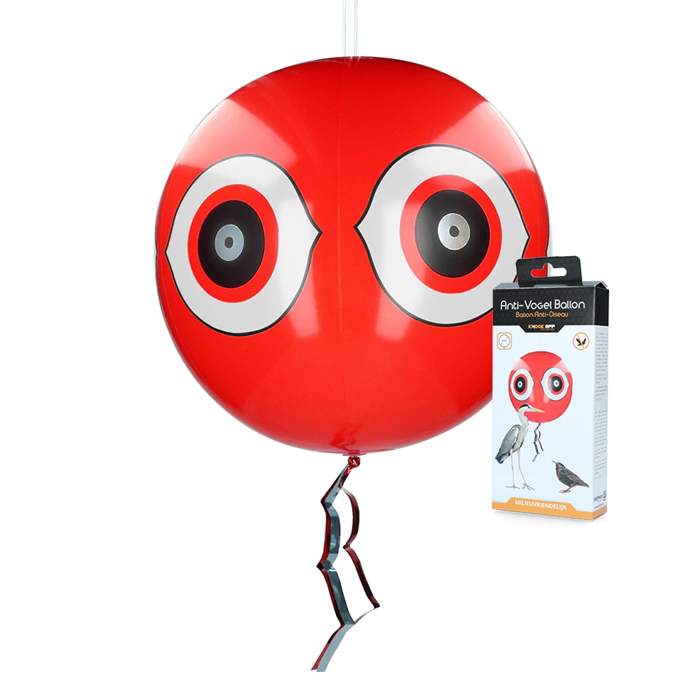 Knock Off Schrikballon Rood 3 Knock Off Schrikballon Rood