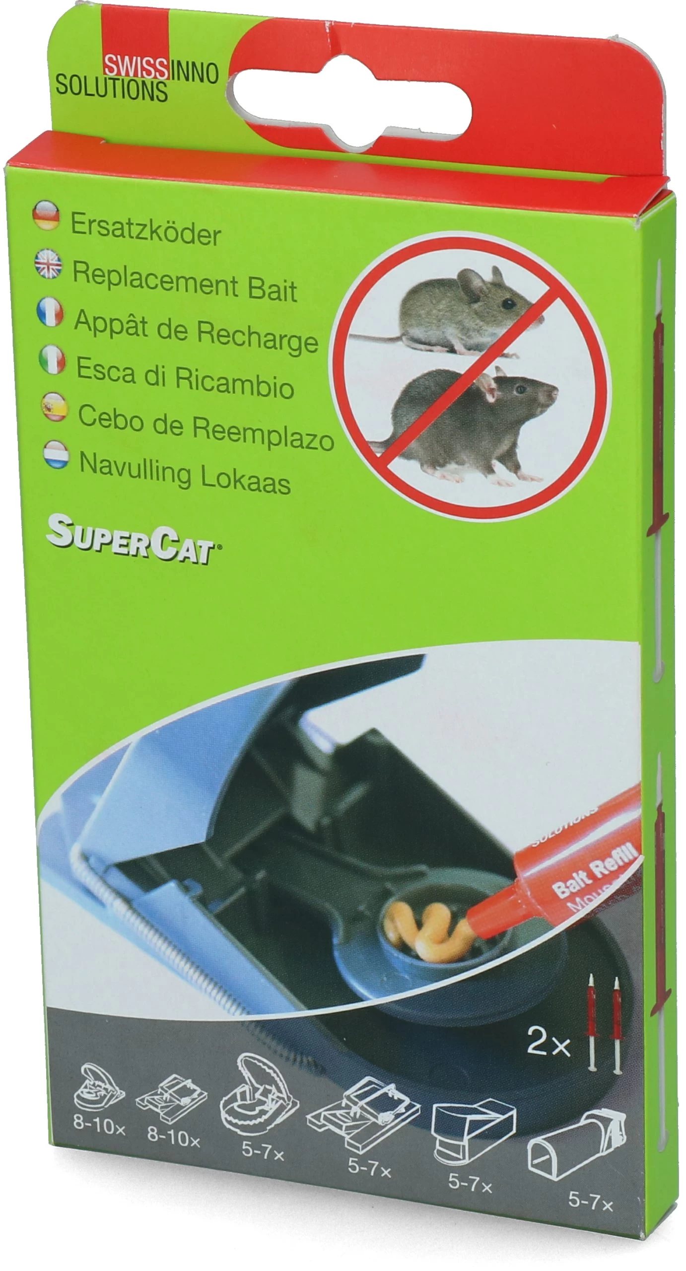 SuperCat Navulling Lokstof Spuit Muizen- En Rattenval 3 SuperCat Navulling Lokstof Spuit Muizen- En Rattenval
