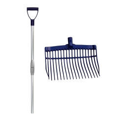 Mestvork Kunststof Blue Met Alu. Steel In A Box