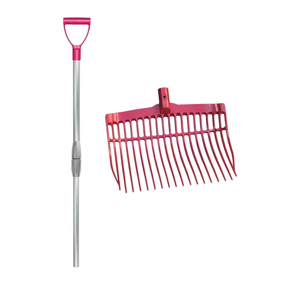 Mestvork Kunststof Hot Pink Met Alu. Steel In A Box 3 Mestvork Kunststof Hot Pink Met Alu. Steel In A Box