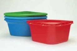 Fortex 24 Quart Black Corner Feeder