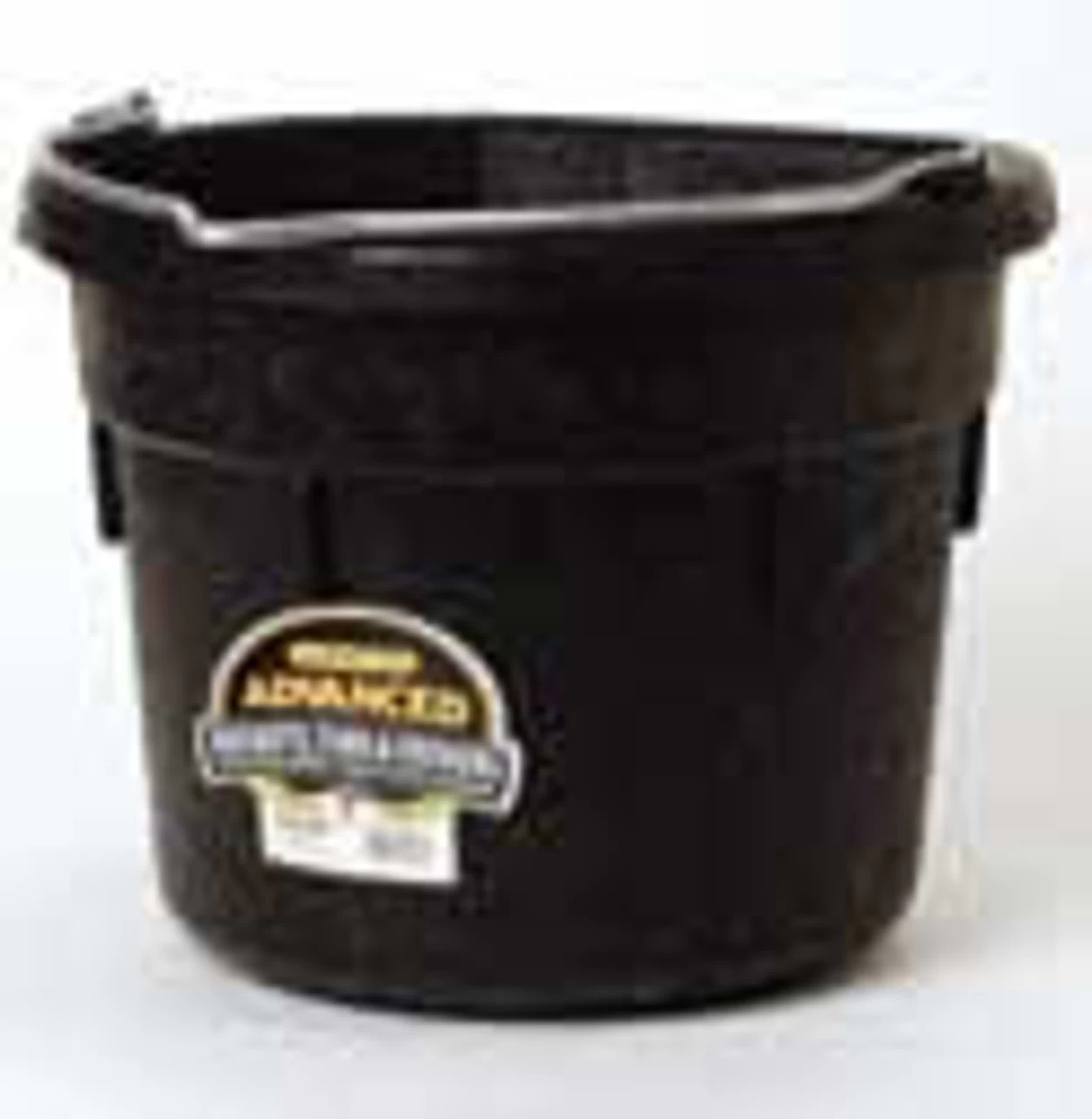 Little Giant Duraflex Flat Back 18 Quart Rubber Bucket 3 Little Giant Duraflex Flat Back 18 Quart Rubber Bucket