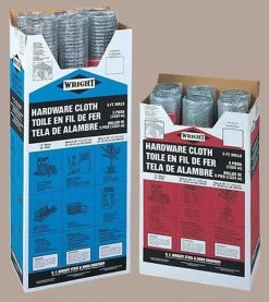 Garden Zone 1/2" Square Hardware Cloth, 19G X 48" X 100'