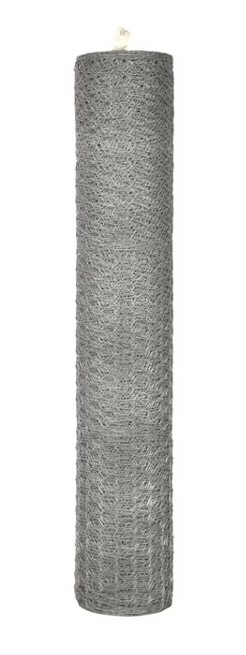 Garden Zone Galvanized Hex Netting, 20G X 1" X 36" X 50' 3 Garden Zone Galvanized Hex Netting, 20G X 1" X 36" X 50'
