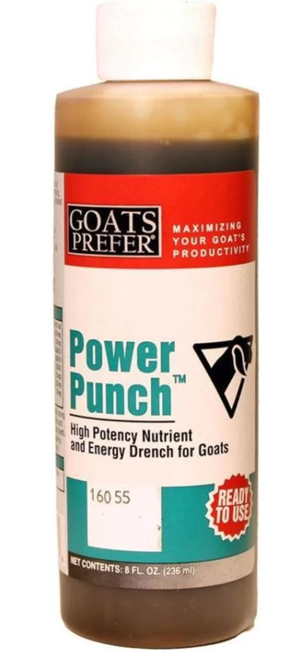 Goats Prefer Power Punch Supplement, 8 Oz. 3 Goats Prefer Power Punch Supplement, 8 Oz.