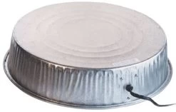 Heated Poultry Fountain Base, 125 Watt