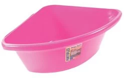 Corner Feeder, 24 Qt., Hot Pink