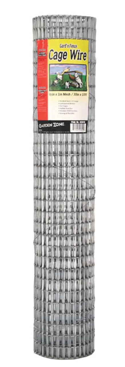 Garden Zone 16 G With .5 X 1 Squares Welded Wire, 30" X 10 ' 3 Garden Zone 16 G With .5 X 1 Squares Welded Wire, 30" X 10 '