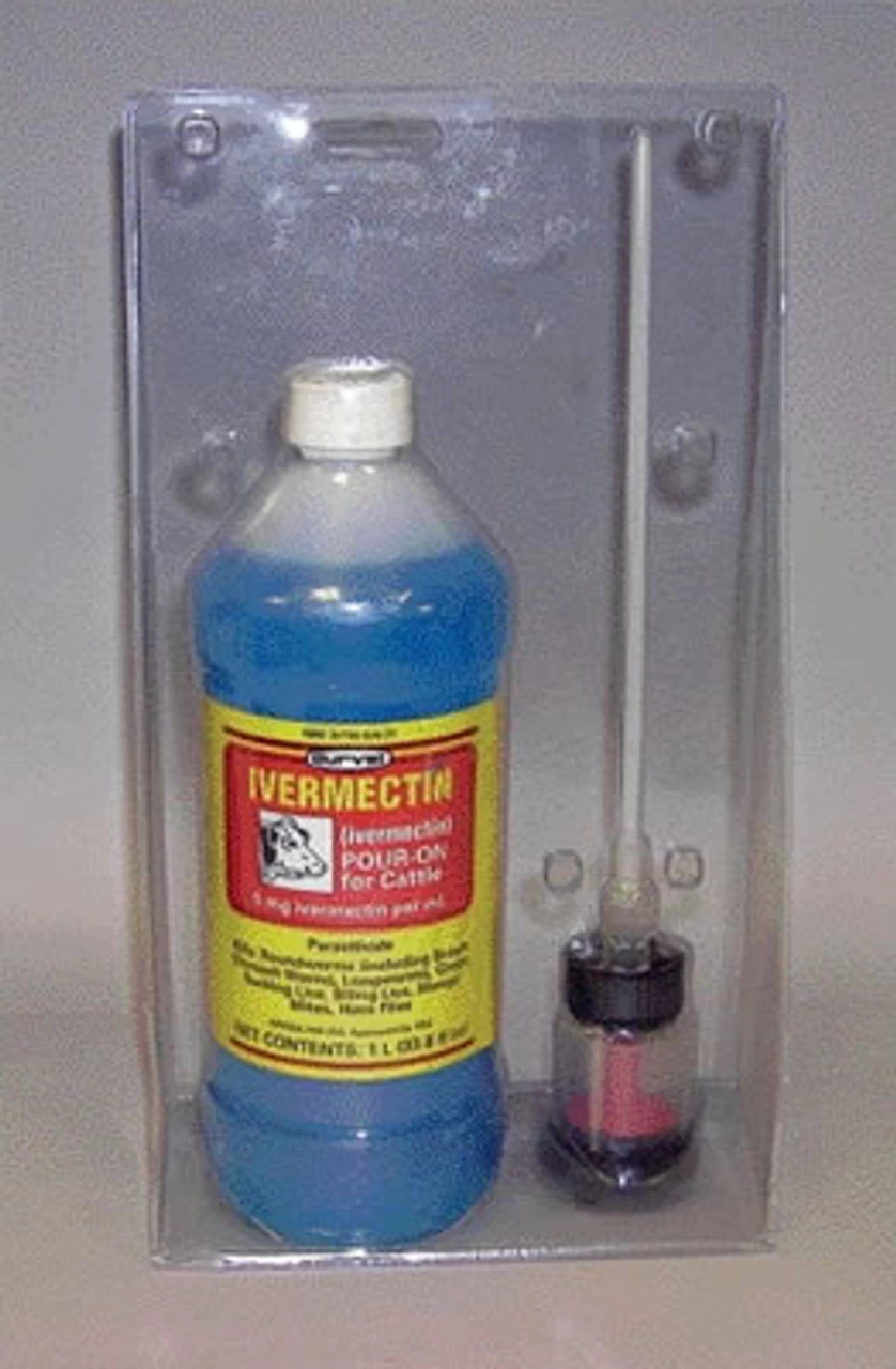 Durvet Ivermectin Pour On, 1 Liter 3 Durvet Ivermectin Pour On, 1 Liter