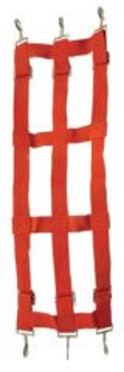 Red Nylon Stall Guard 48 X 18 Inch 3 Red Nylon Stall Guard 48 X 18 Inch