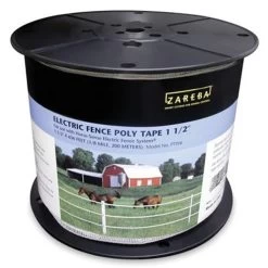 Zareba Heavy Duty Electric White Tape, 1" X 656