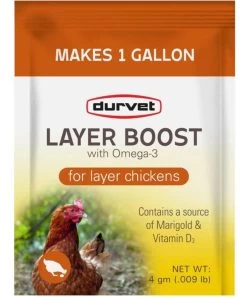 Durvet Layer Boost For Layer Chickens, 4 GM.-40 Pack