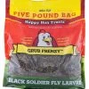 Happy Hen Grub Frenzy Black Solider Fly Larvae Treats, 5 Lbs. -Pet Supplies Store 698991 45445.1614343936