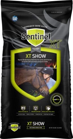 Blue Seal Sentinel XT Show Textured Horse Feed, 50Lbs.