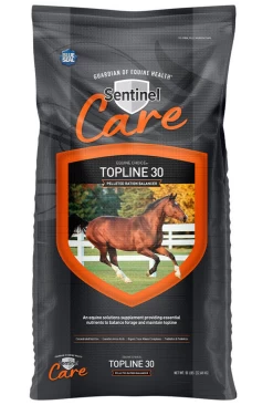 Blue Seal Sentinel Care Equine Choice Topline 30 Pelleted Horse Feed, 50 Lbs