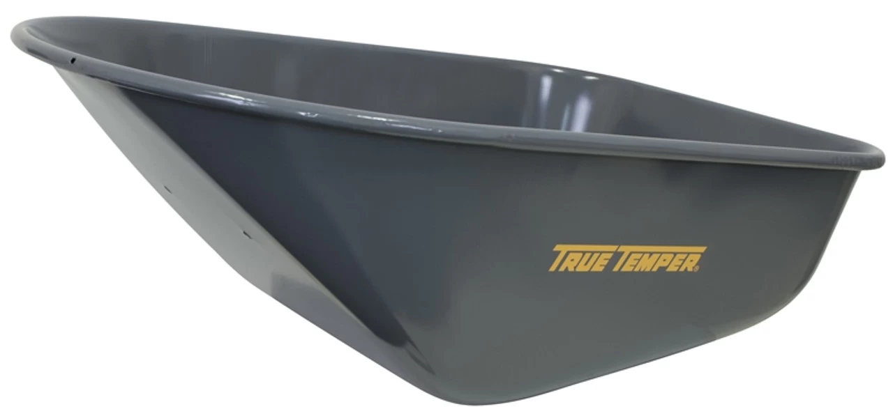 True Temper Wheelbarrow Tray, 5 Cu. Ft., Steel 3 True Temper Wheelbarrow Tray, 5 Cu. Ft., Steel