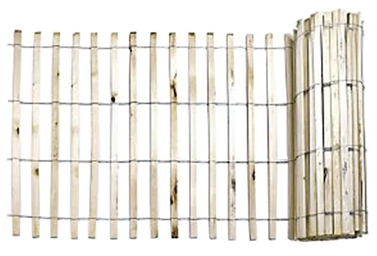 Mutual Industries Wood Snow/Sand Fence, 50' X 4' 3 Mutual Industries Wood Snow/Sand Fence, 50' X 4'