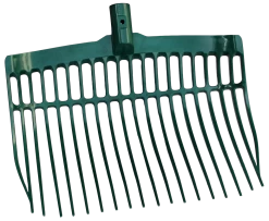 Mestvork Kunststof Groen Zonder Steel