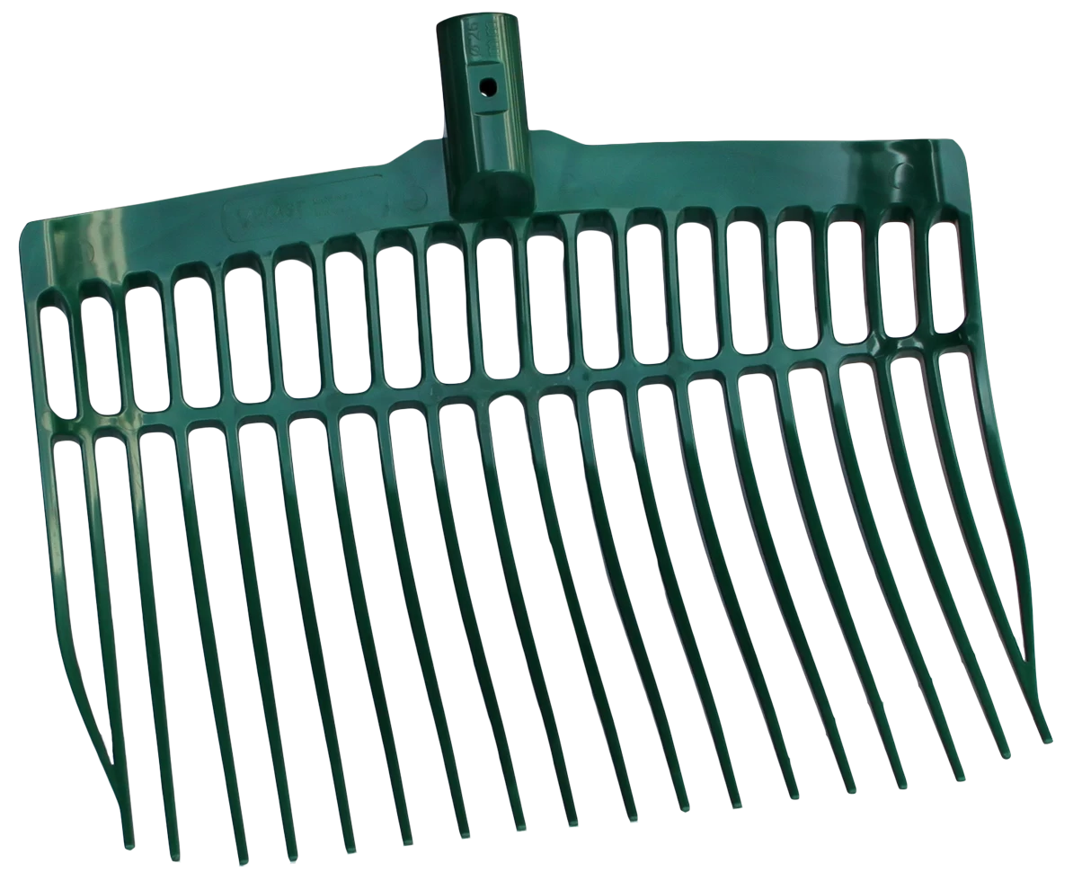 Mestvork Kunststof Groen Zonder Steel 3 Mestvork Kunststof Groen Zonder Steel
