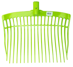 Mestvork Kunststof Limegroen Zonder Steel