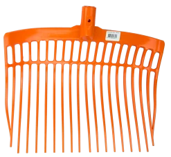 Mestvork Kunststof Oranje Zonder Steel