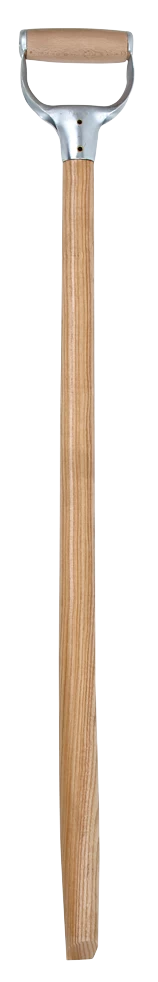 Steel 95cmx35mm Met D-Grip Alu-Schop