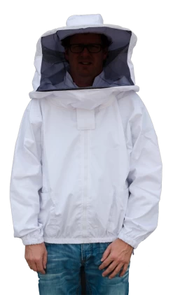 Wespen-Imkerjas Met Hor.+vert. Rits Maat L