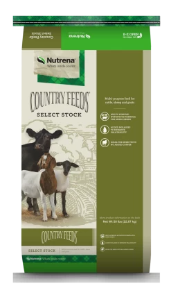 Nutrena Country Feeds Select Stock 16% Textured Feed, 50 Lbs.