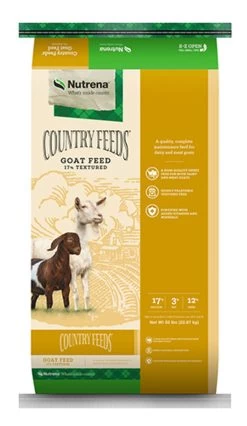 Nutrena Country Feeds 17% Textured Goat Feed 50 Pounds