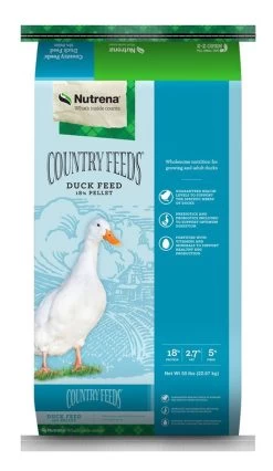 Nutrena Country Feeds Duck Pellets, 50 Pounds