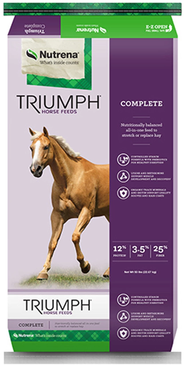 Nutrena Triumph Complete Pellet Horse Feed, 50 Pounds 3 Nutrena Triumph Complete Pellet Horse Feed, 50 Pounds