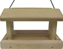 Cedar Hopper Bird Feeder Kit