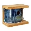 Bamboo & Stoneware Mod Birdhouse 2 Bamboo & Stoneware Mod Birdhouse -Pet Supplies Store Bamboo Stoneware Mod Birdhouse