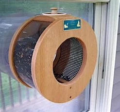 Port Hole Window Bird Feeder